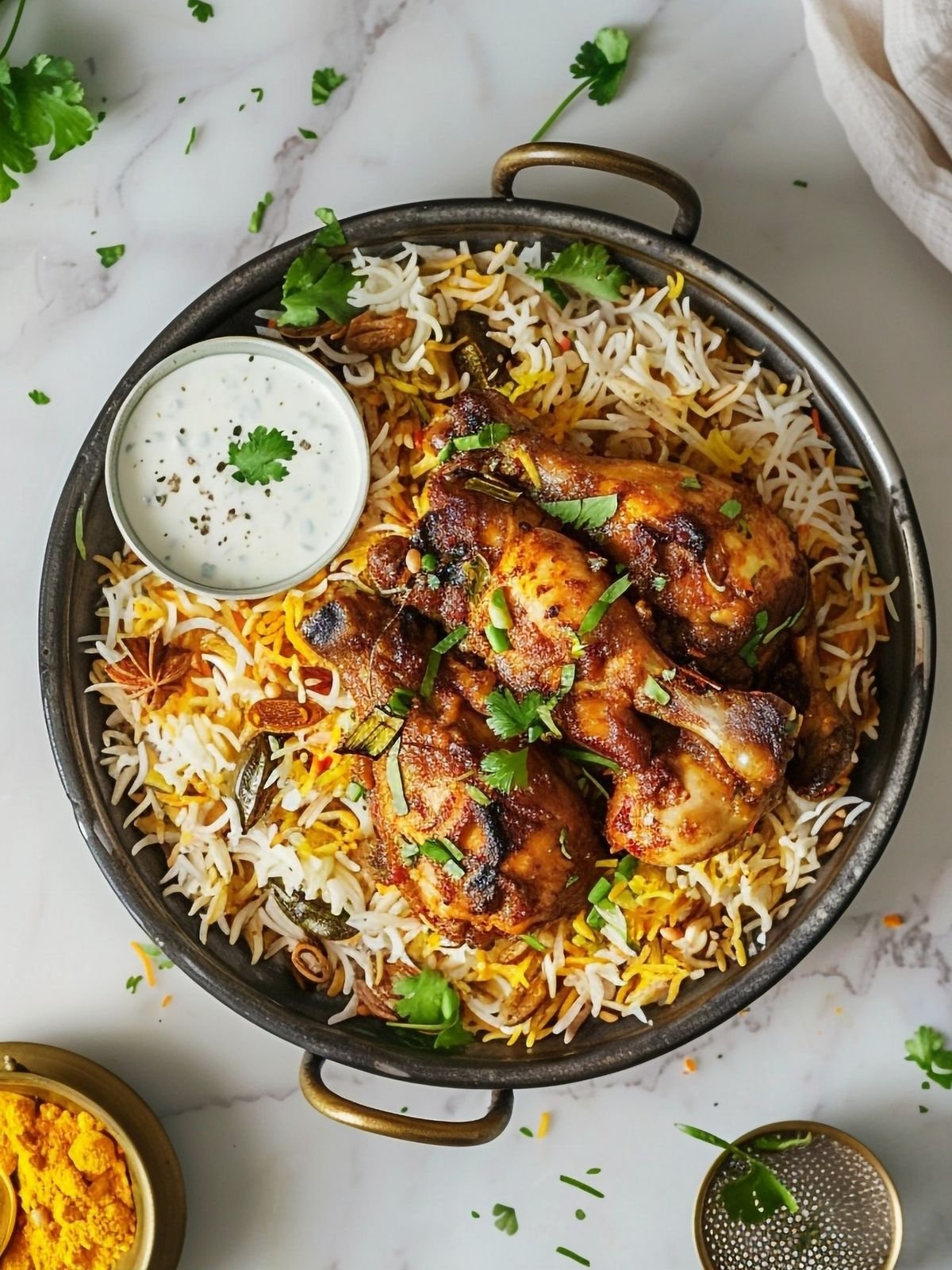 Awadhi Chicken Dum Biryani