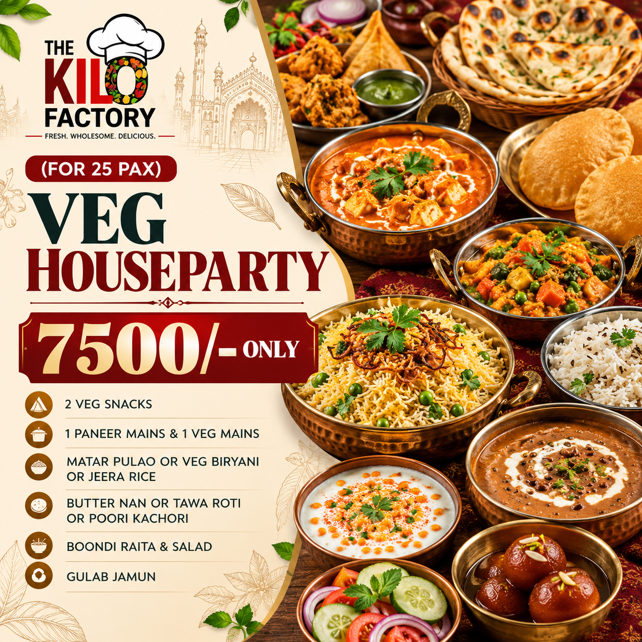 Veg House Party Combo