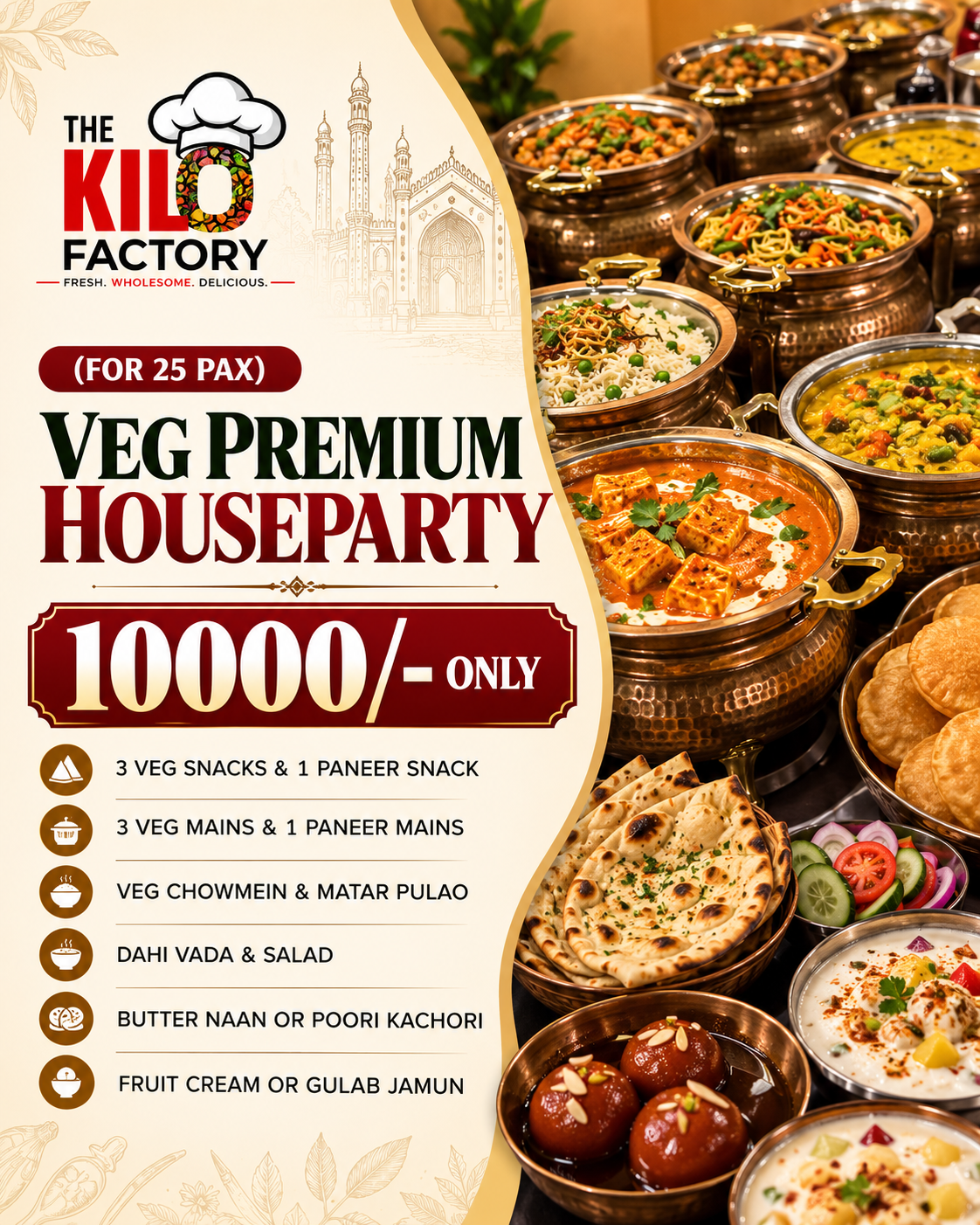 Veg Premium House Party