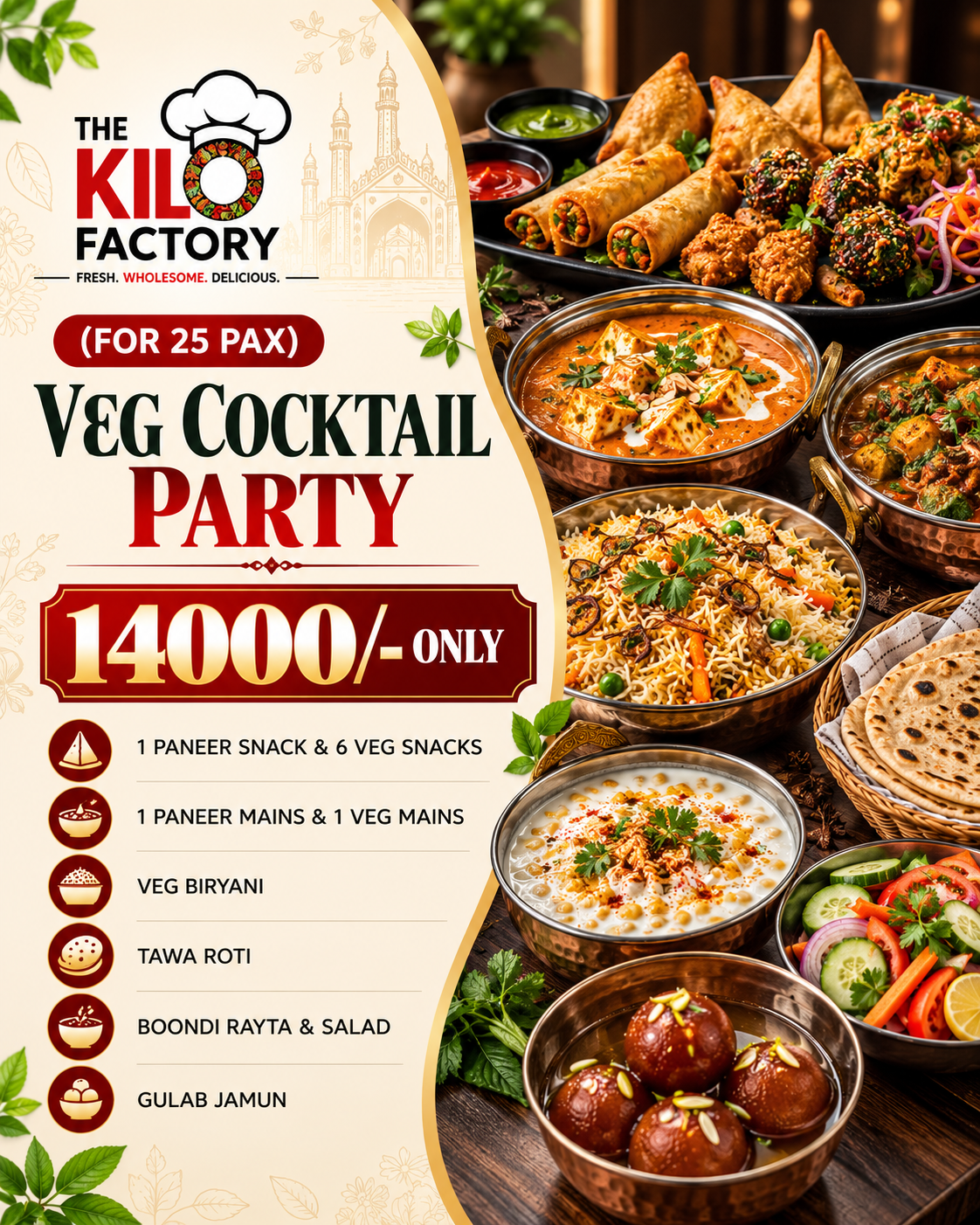 Cocktail Party Special Veg