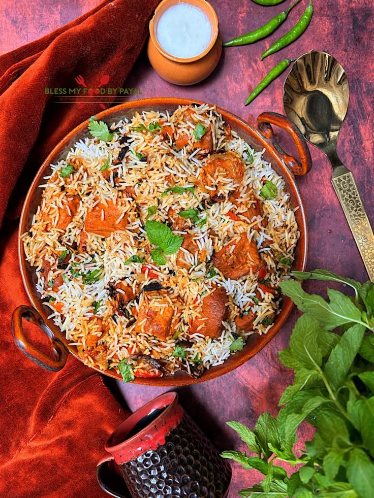 Soya Chaap Biryani