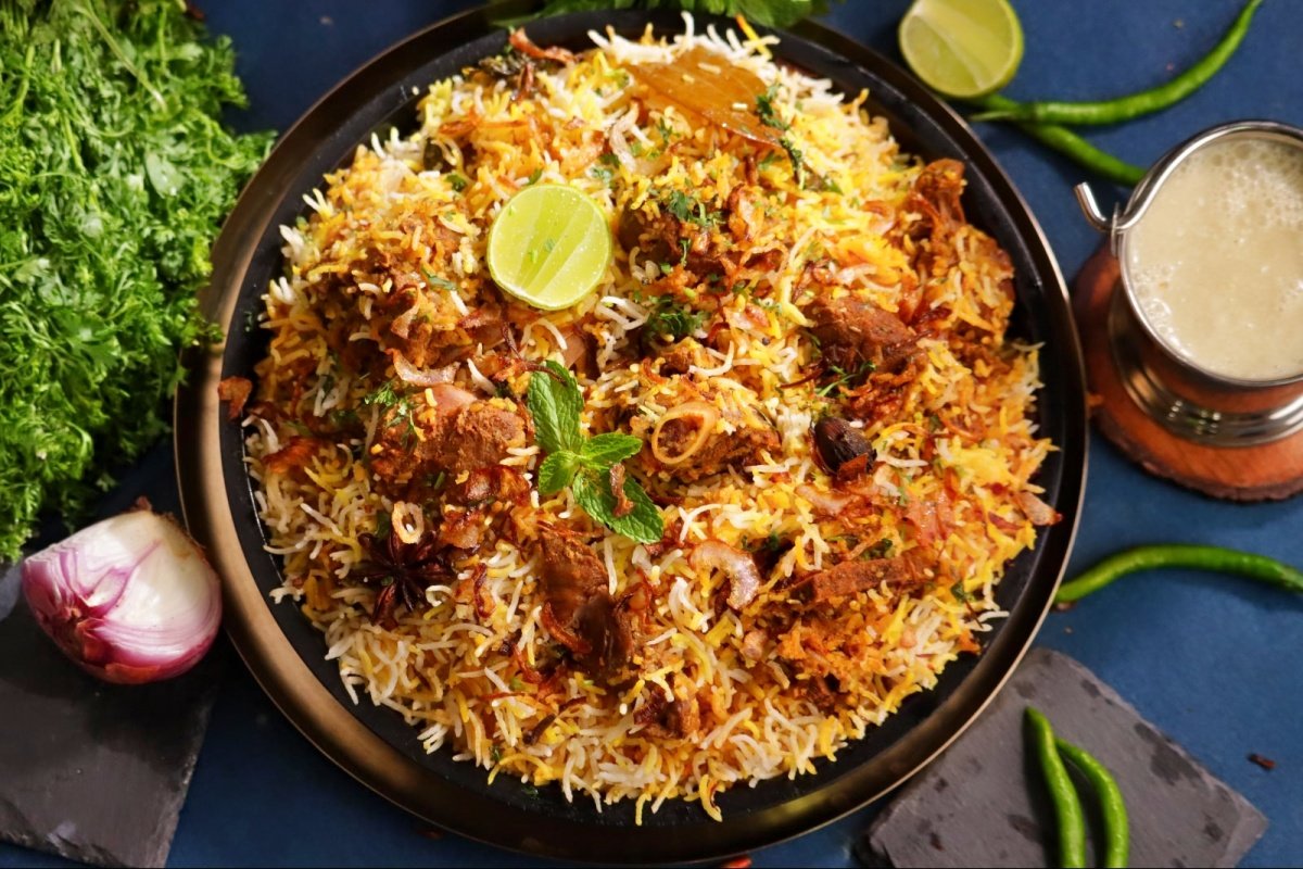 Hyderabadi Mutton Dum Biryani